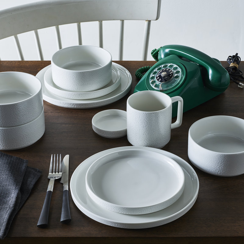 Noritake Colortex Stone 12Piece Dinnerware Set, Service for 4